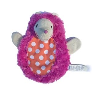 Boppy Gentle Forest Lovey plush toy  hedgehog Helen Magenta Pink Rosebud Swirl